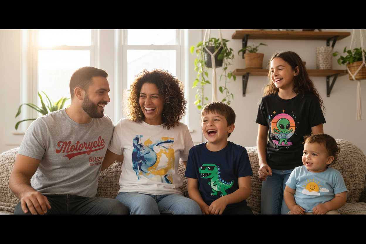 Graphic Tees for the Whole Family