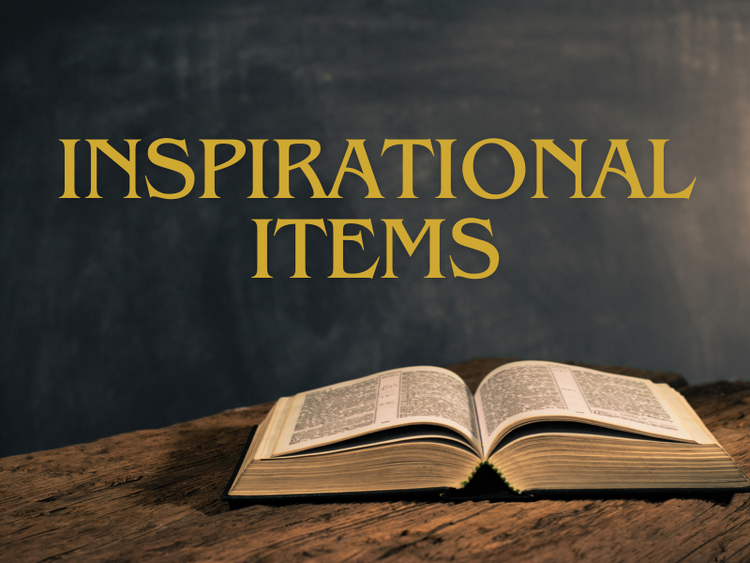 Inspirational Items