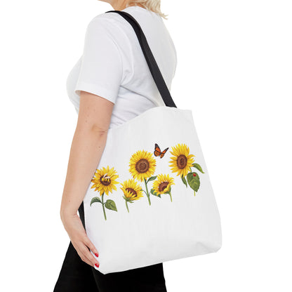 Sunflower Tote Bag - Vibrant Floral Design for Eco-friendly Style