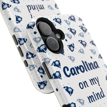 Carolina On My Mind Magnetic Tough Case for iPhone - Coastal Vibes, Perfect Gift for Beach Lovers