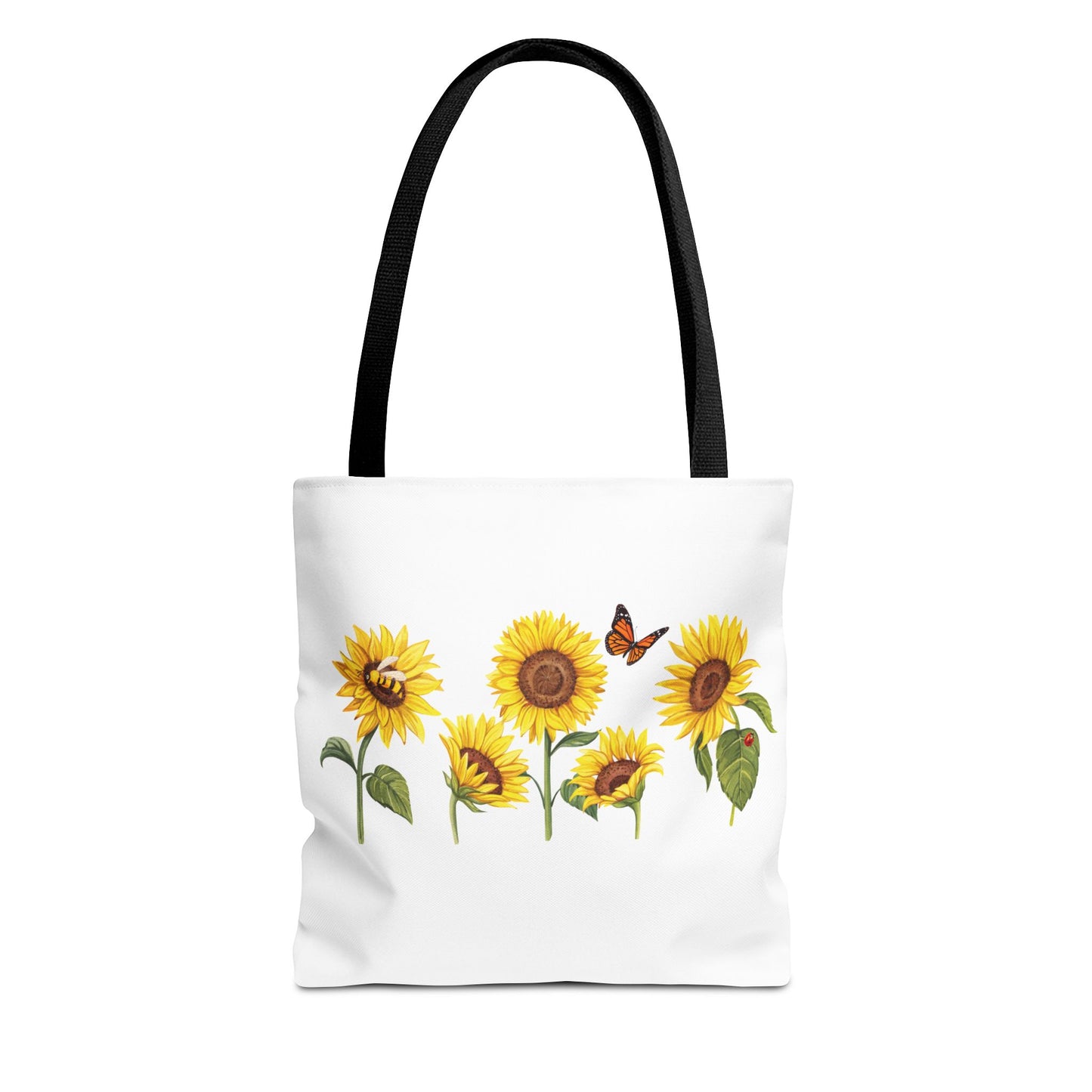 Sunflower Tote Bag - Vibrant Floral Design for Eco-friendly Style