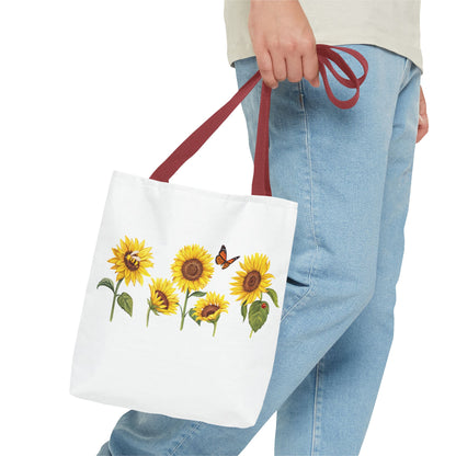 Sunflower Tote Bag - Vibrant Floral Design for Eco-friendly Style