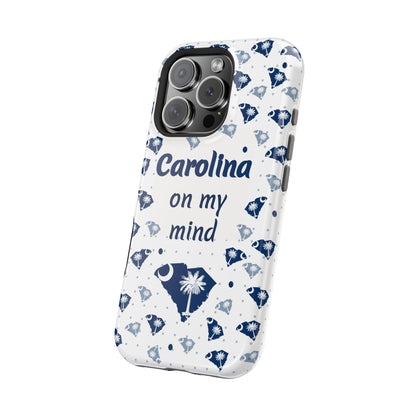 Carolina On My Mind Magnetic Tough Case for iPhone - Coastal Vibes, Perfect Gift for Beach Lovers