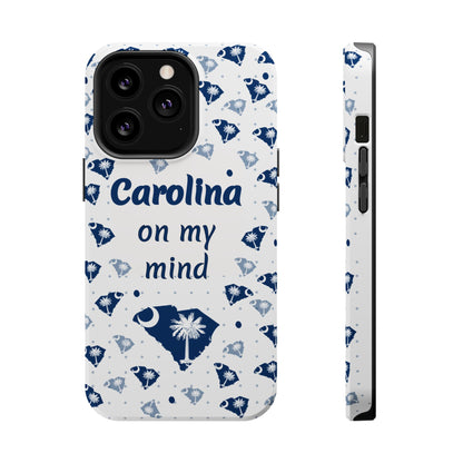 Carolina On My Mind Magnetic Tough Case for iPhone - Coastal Vibes, Perfect Gift for Beach Lovers