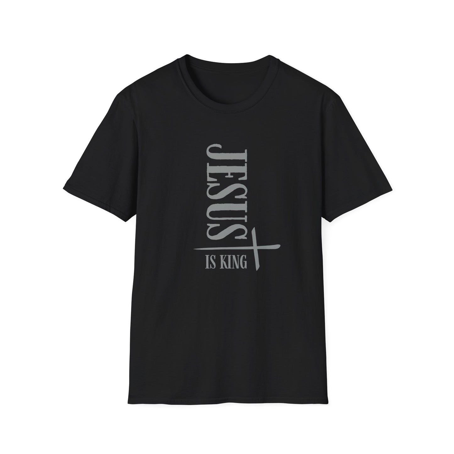 Unisex Softstyle T-Shirt | Jesus is King Inspirational Tee