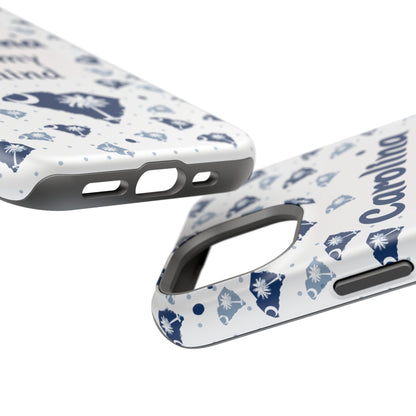 Carolina On My Mind Magnetic Tough Case for iPhone - Coastal Vibes, Perfect Gift for Beach Lovers