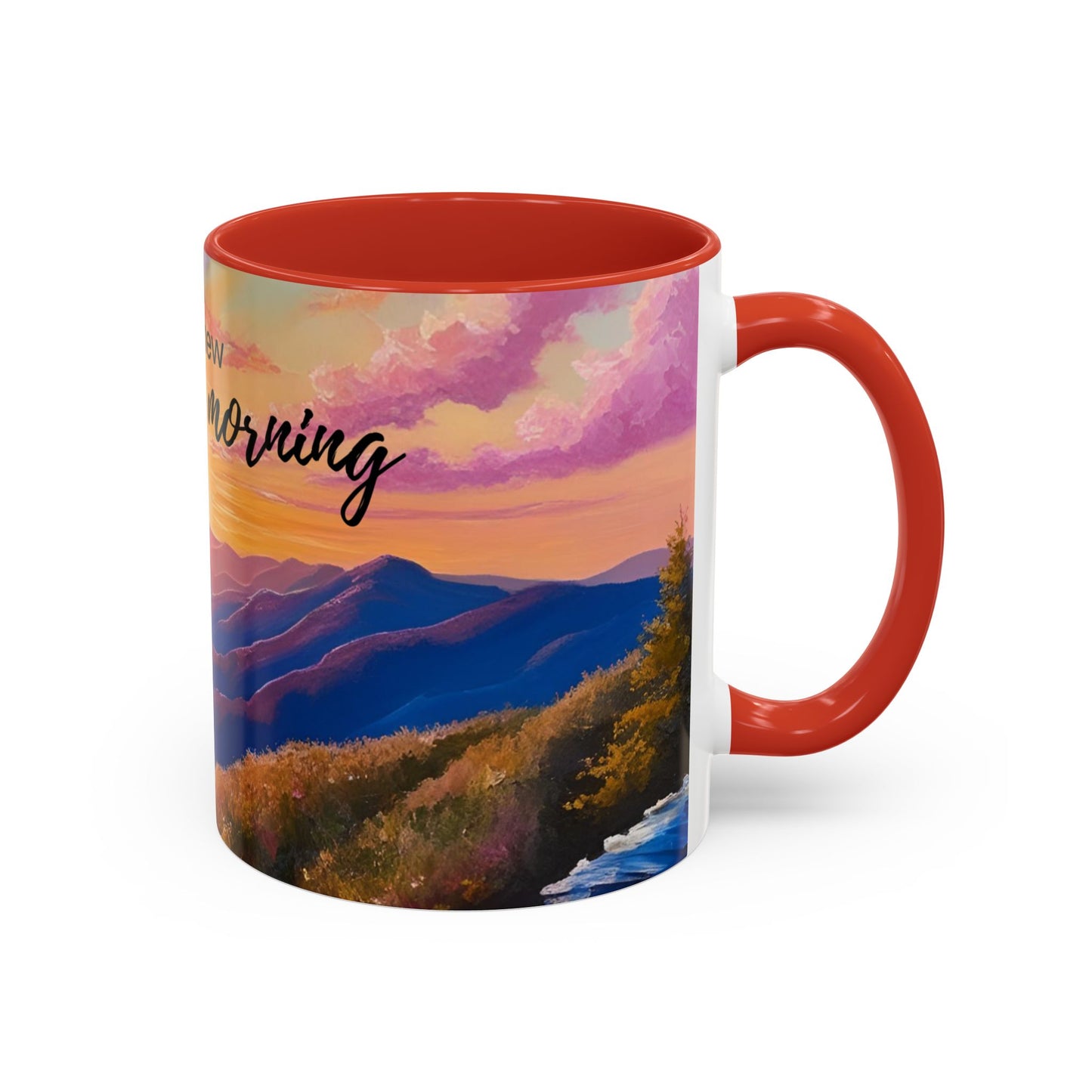 Inspirational Ceramic Mug - 'God's Mercies Are New Every Morning' - 11oz & 15oz