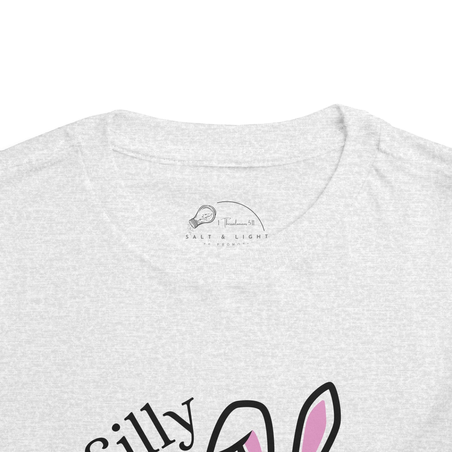 Toddler T-Shirt - Silly Rabbit, Easter is for Jesus Short Sleeve Tee