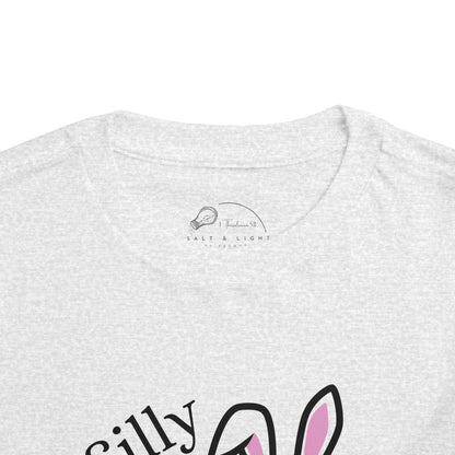 Toddler T-Shirt - Silly Rabbit, Easter is for Jesus Short Sleeve Tee