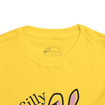 Toddler T-Shirt - Silly Rabbit, Easter is for Jesus Short Sleeve Tee