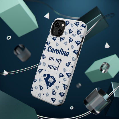 Carolina On My Mind Magnetic Tough Case for iPhone - Coastal Vibes, Perfect Gift for Beach Lovers