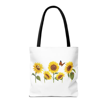 Sunflower Tote Bag - Vibrant Floral Design for Eco-friendly Style