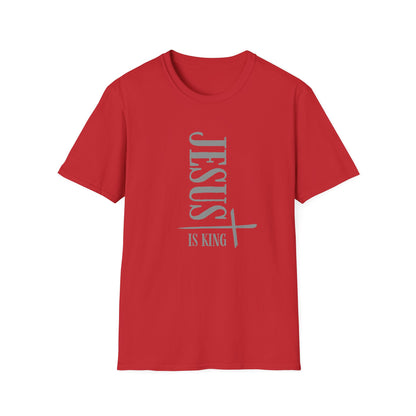 Unisex Softstyle T-Shirt | Jesus is King Inspirational Tee