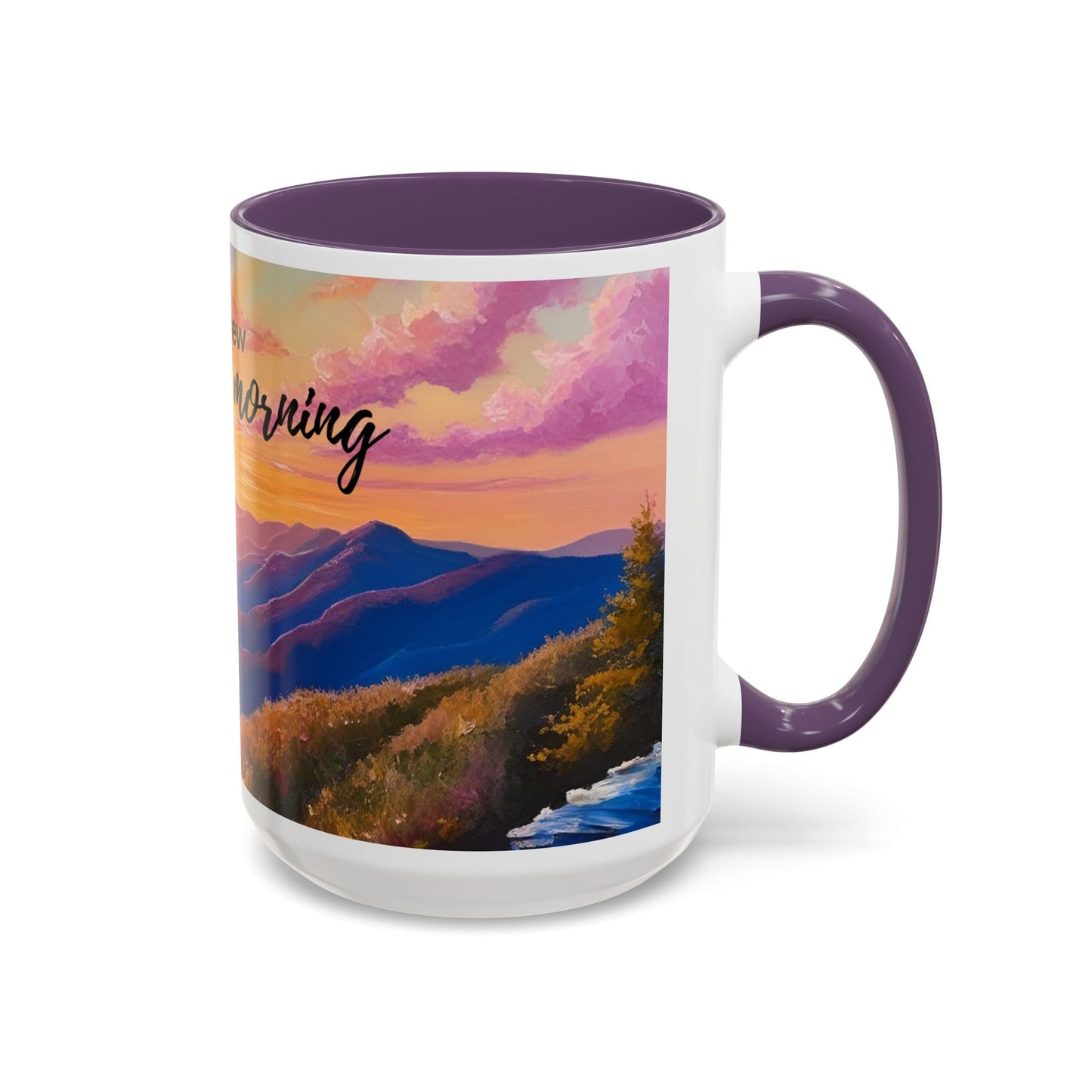 Inspirational Ceramic Mug - 'God's Mercies Are New Every Morning' - 11oz & 15oz