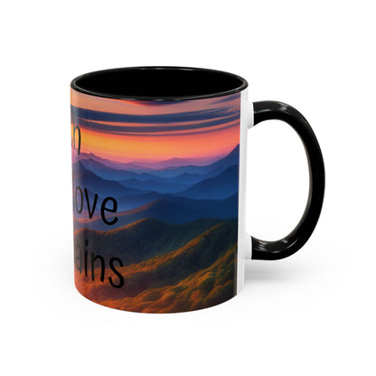 Inspiring Faith Mountains Ceramic Mug - Motivational Coffee Cup for Nature Lovers