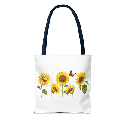 Sunflower Tote Bag - Vibrant Floral Design for Eco-friendly Style