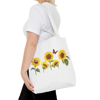 Sunflower Tote Bag - Vibrant Floral Design for Eco-friendly Style