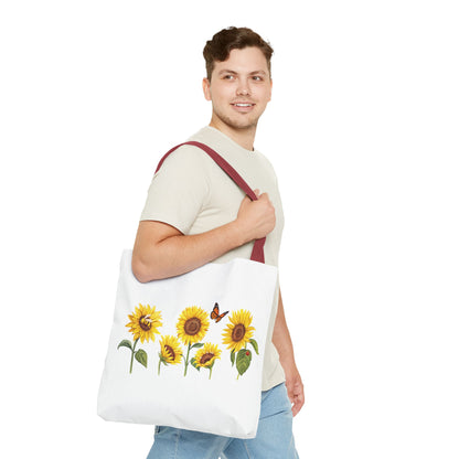 Sunflower Tote Bag - Vibrant Floral Design for Eco-friendly Style