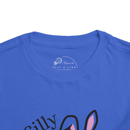 Toddler T-Shirt - Silly Rabbit, Easter is for Jesus Short Sleeve Tee