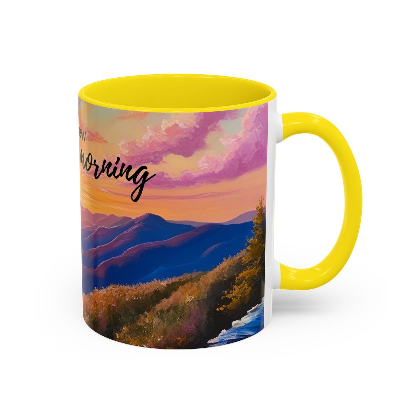 Inspirational Ceramic Mug - 'God's Mercies Are New Every Morning' - 11oz & 15oz