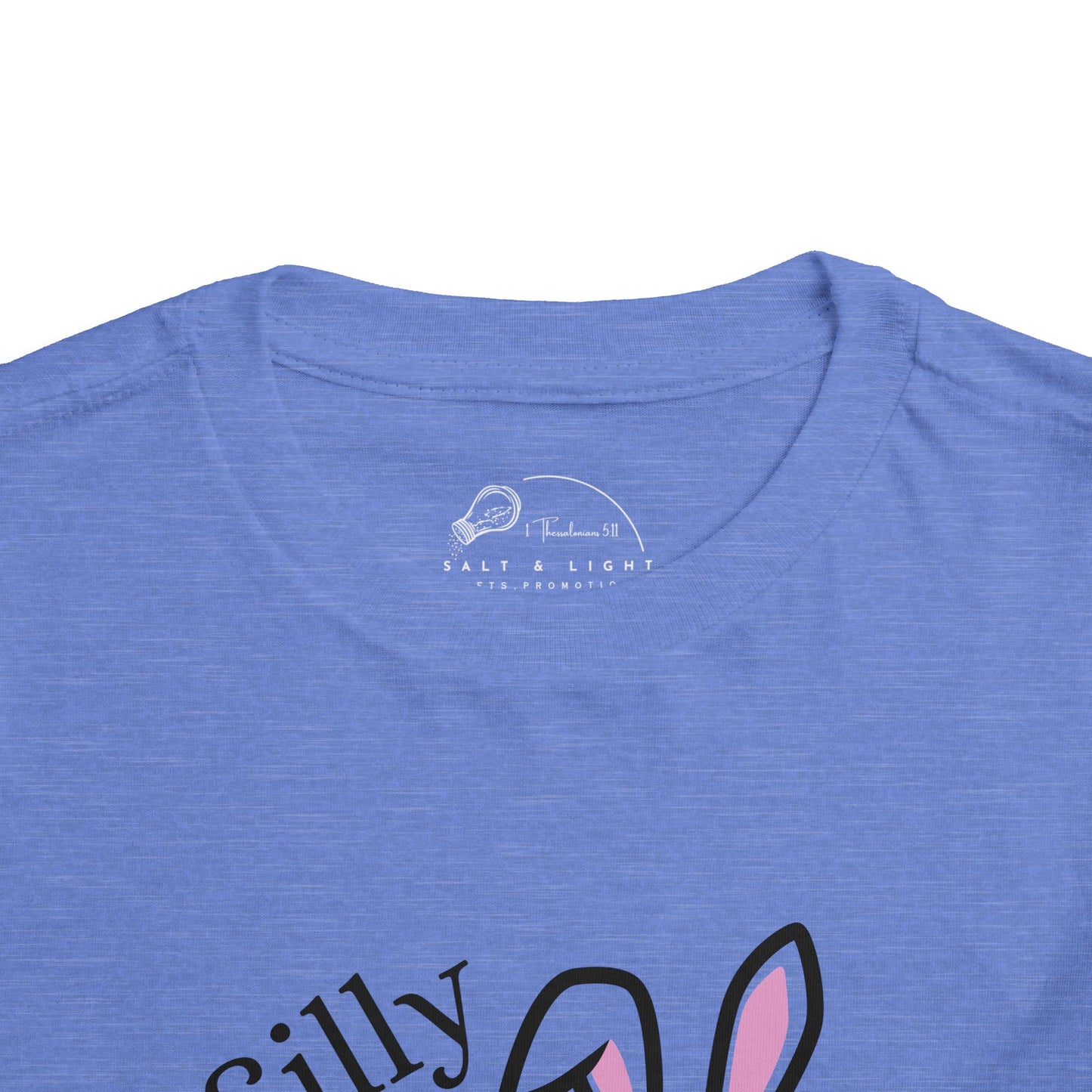 Toddler T-Shirt - Silly Rabbit, Easter is for Jesus Short Sleeve Tee