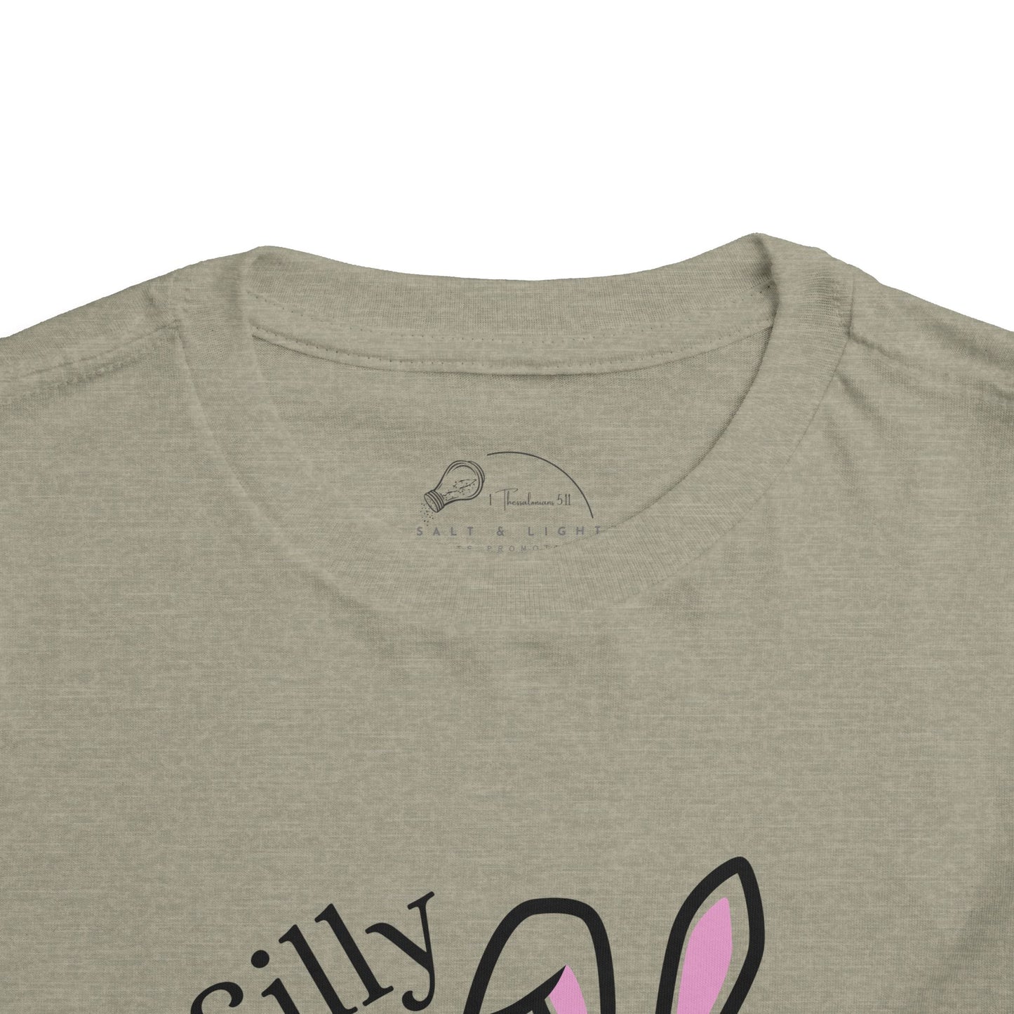 Toddler T-Shirt - Silly Rabbit, Easter is for Jesus Short Sleeve Tee