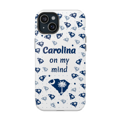 Carolina On My Mind Magnetic Tough Case for iPhone - Coastal Vibes, Perfect Gift for Beach Lovers