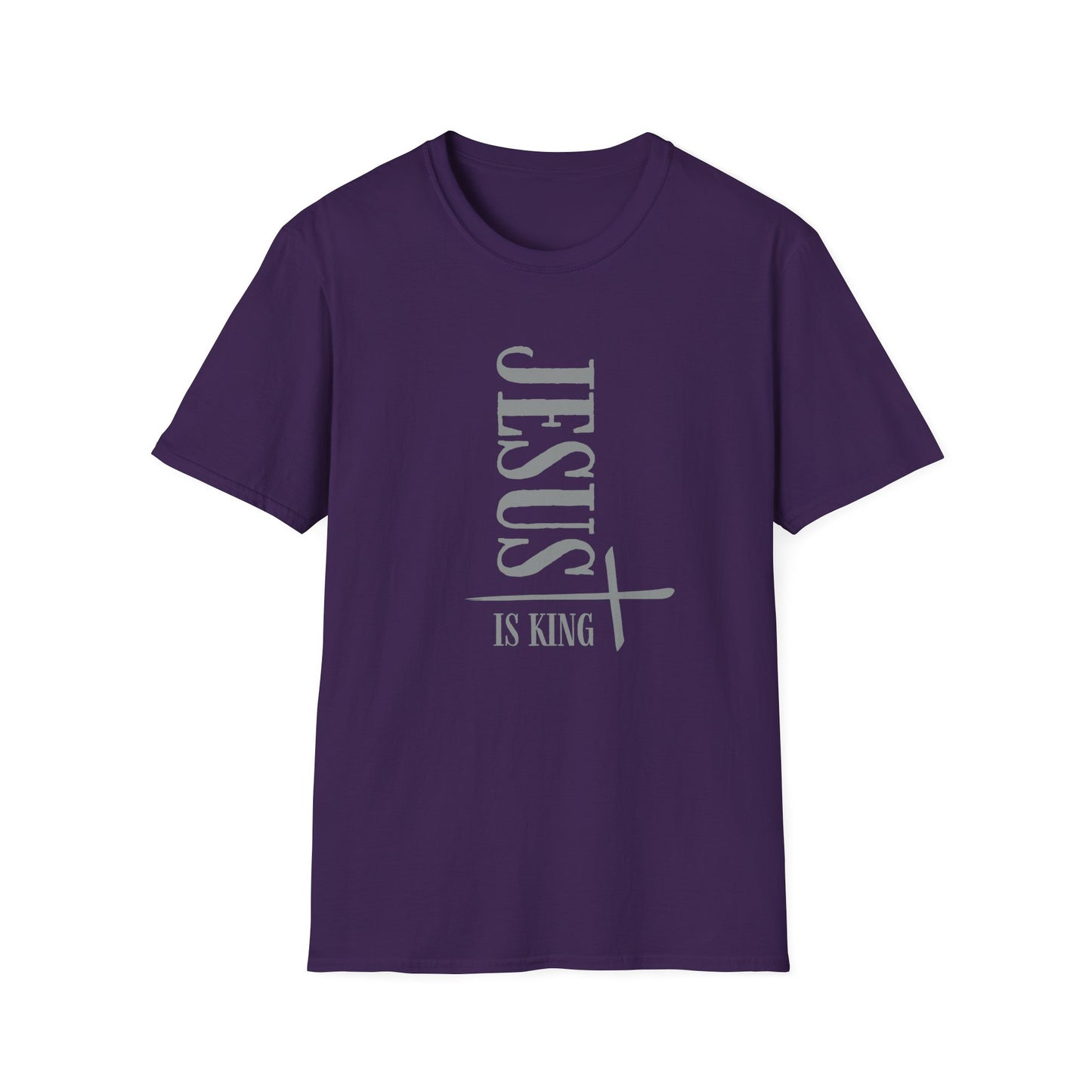 Unisex Softstyle T-Shirt | Jesus is King Inspirational Tee