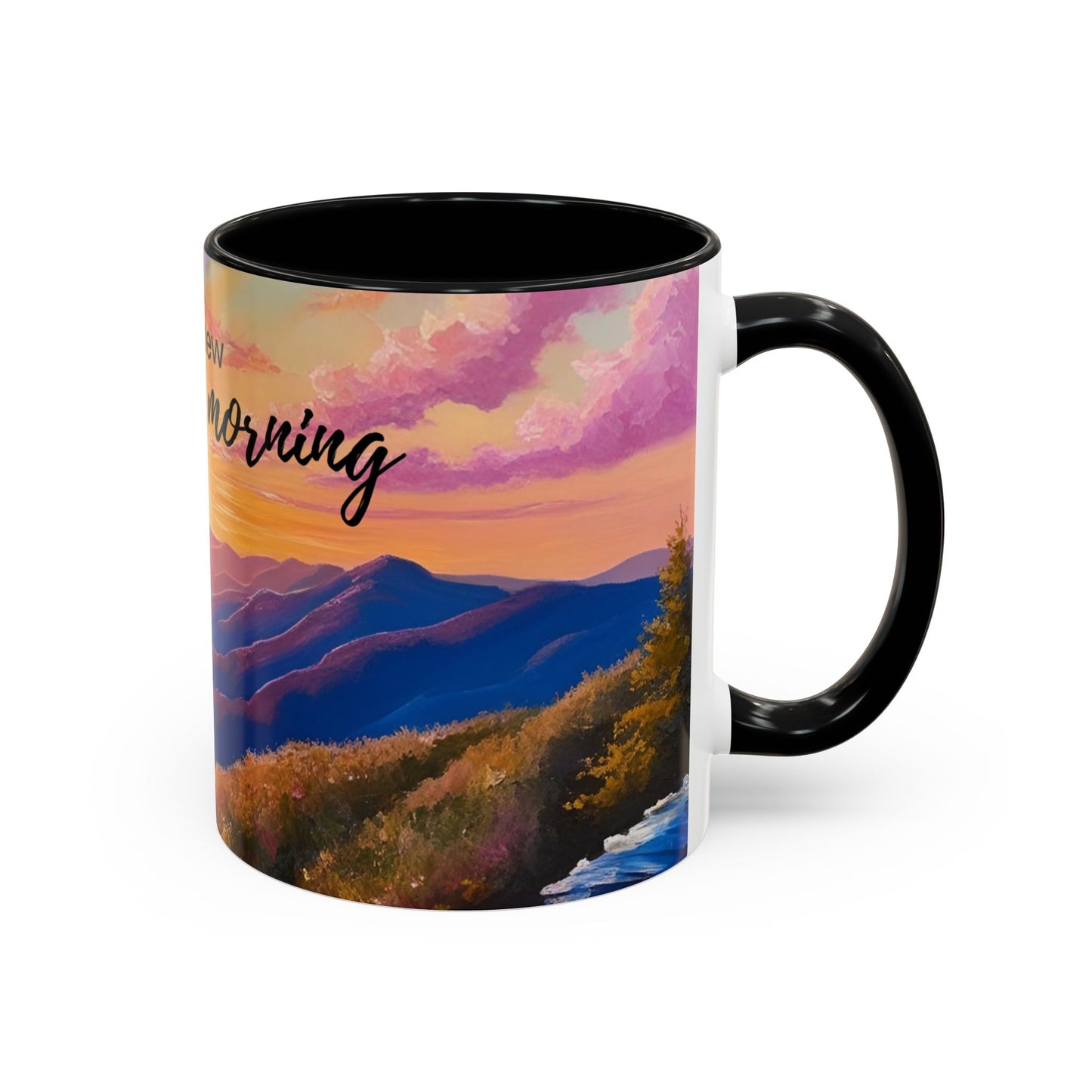 Inspirational Ceramic Mug - 'God's Mercies Are New Every Morning' - 11oz & 15oz