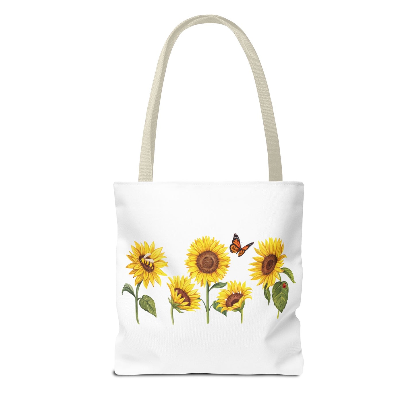 Sunflower Tote Bag - Vibrant Floral Design for Eco-friendly Style