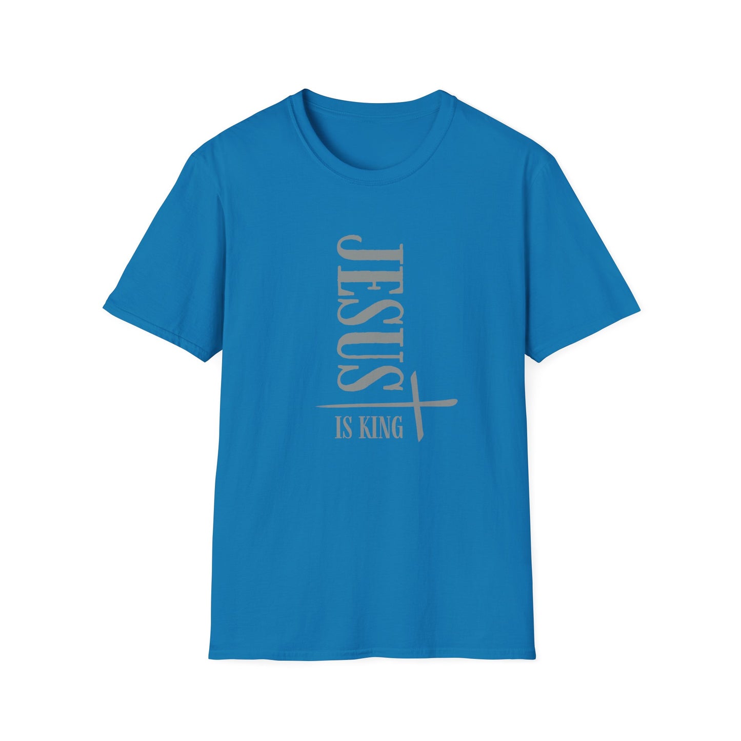 Unisex Softstyle T-Shirt | Jesus is King Inspirational Tee