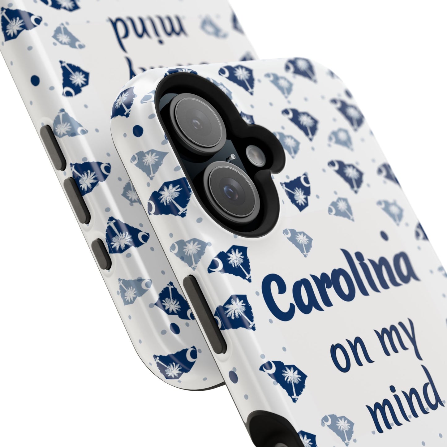 Carolina On My Mind Magnetic Tough Case for iPhone - Coastal Vibes, Perfect Gift for Beach Lovers