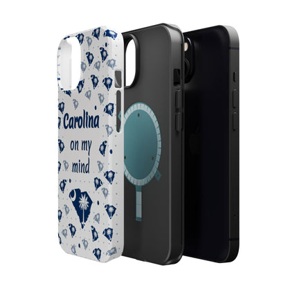 Carolina On My Mind Magnetic Tough Case for iPhone - Coastal Vibes, Perfect Gift for Beach Lovers