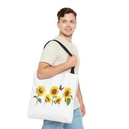 Sunflower Tote Bag - Vibrant Floral Design for Eco-friendly Style