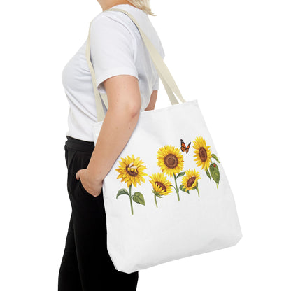 Sunflower Tote Bag - Vibrant Floral Design for Eco-friendly Style