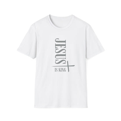 Unisex Softstyle T-Shirt | Jesus is King Inspirational Tee