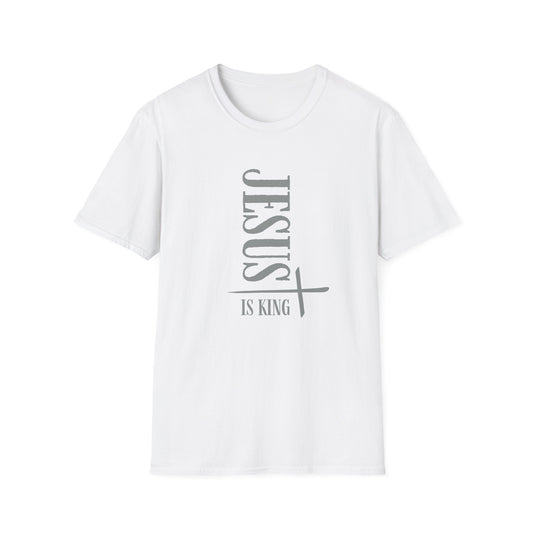 Unisex Softstyle T-Shirt | Jesus is King Inspirational Tee