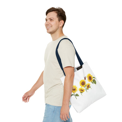 Sunflower Tote Bag - Vibrant Floral Design for Eco-friendly Style