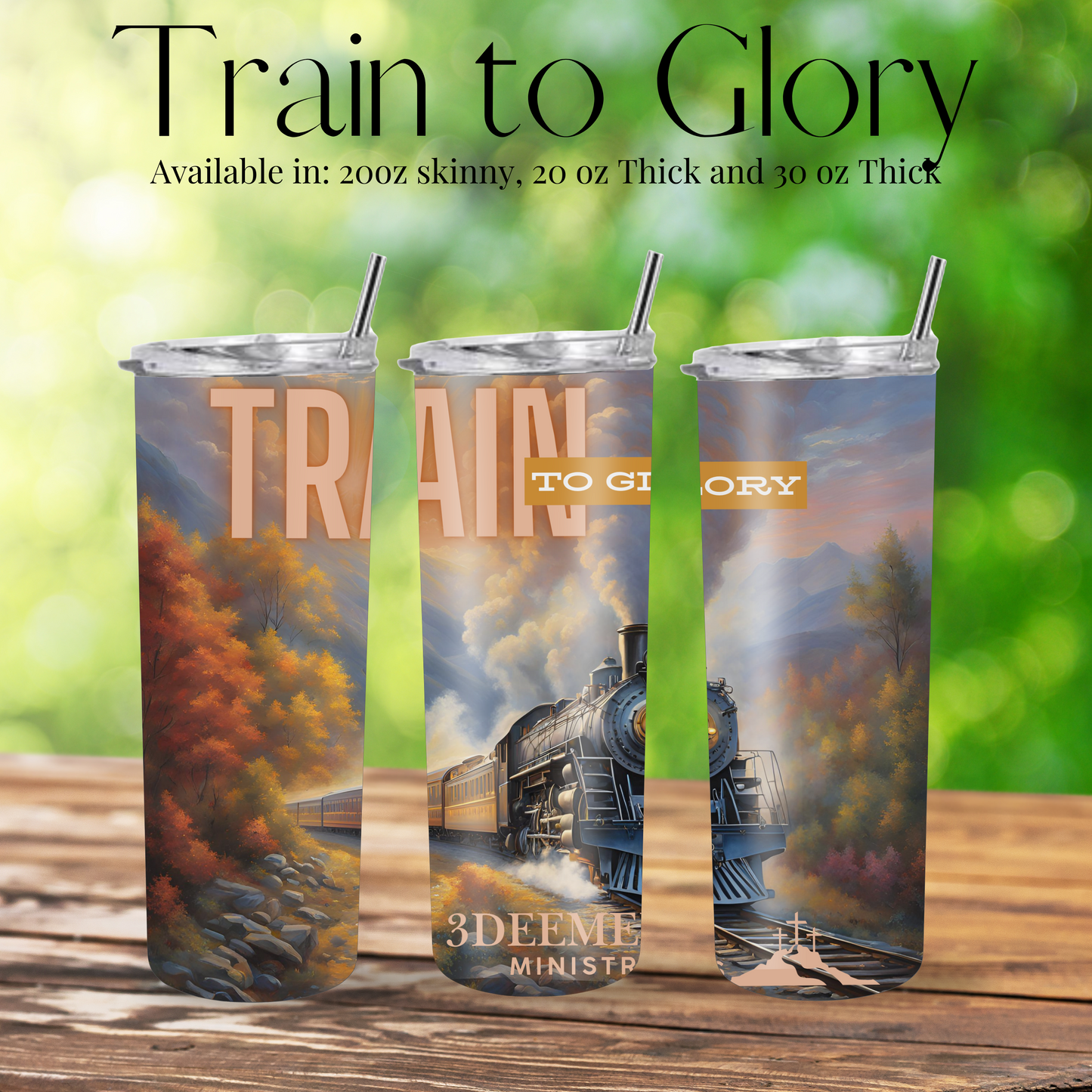 "Train to Glory" Insulated Tumbler